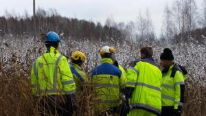 Uppläggningsplats för materiel 